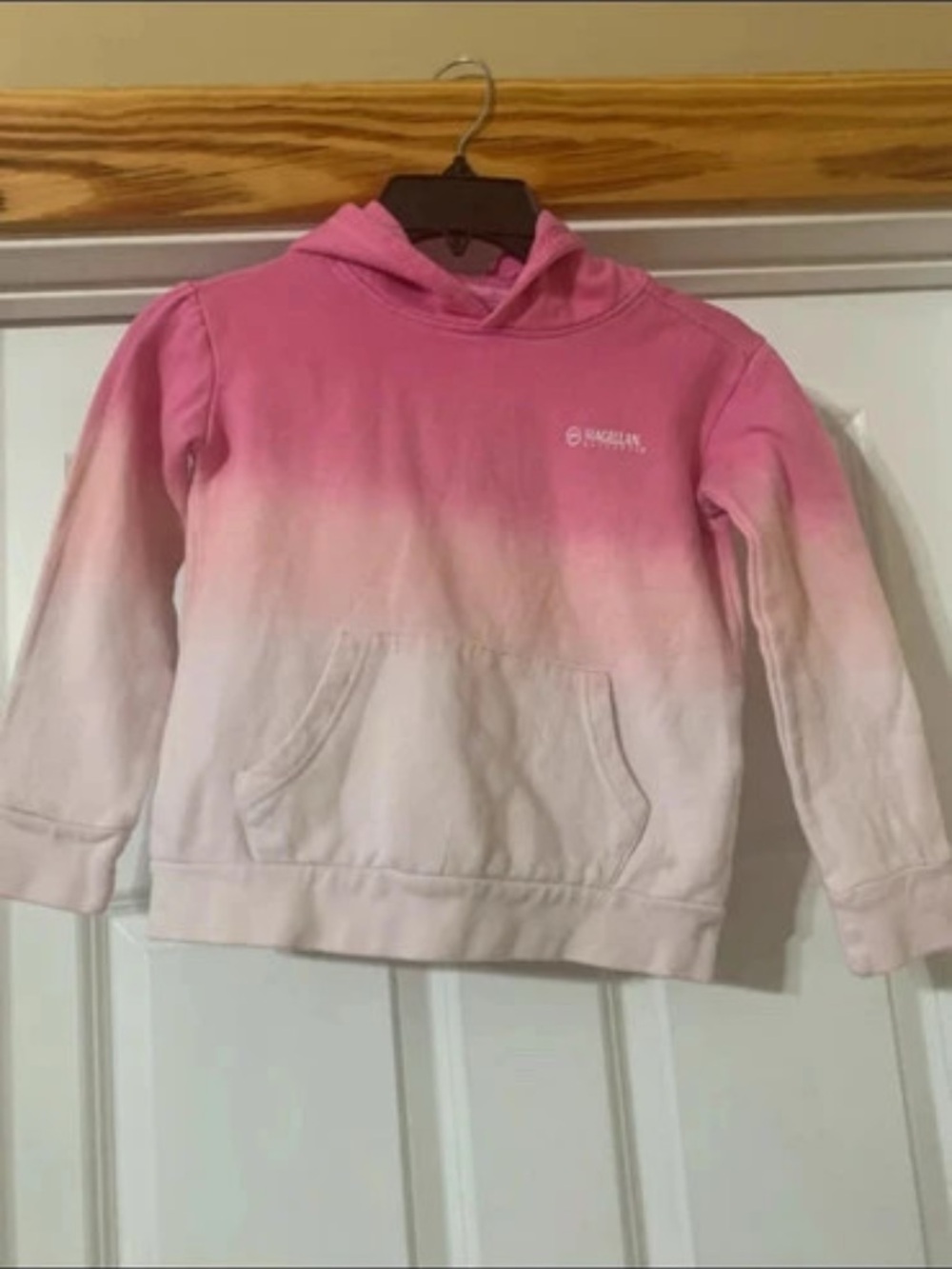 Magellan Outdoors Pink Ombre Pullover Hoodie for Kids